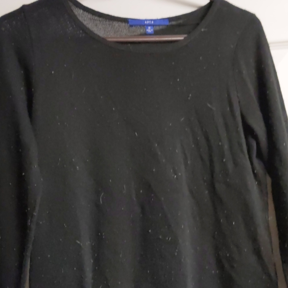 Black Sweater Top